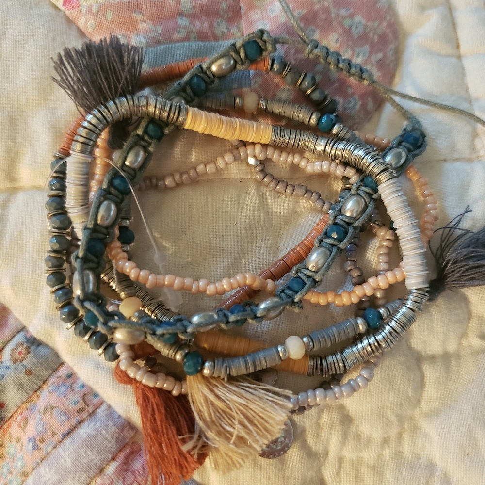 Bracelet and Earrings